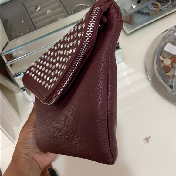 Burgundy clutch - Picture 4 of 6